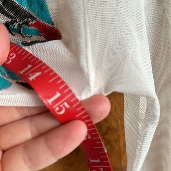 Carpe Diem tropical embroidered bodysuit NWOT - Picture 6 of 9